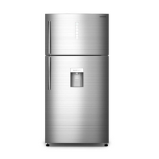 Samsung 850L Double door Twin cooling with dispenser Inox refrigerator