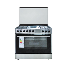 Beko 90X60 4G+2E Inox Cooker