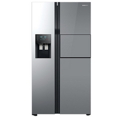 Samsung 547L Black Mirror Finish Refrigerator with water dispenser