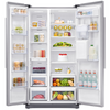Samsung 520L Inox Side by side Refrigerator with water dispenser