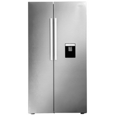 Samsung 520L Inox Side by side Refrigerator with water dispenser